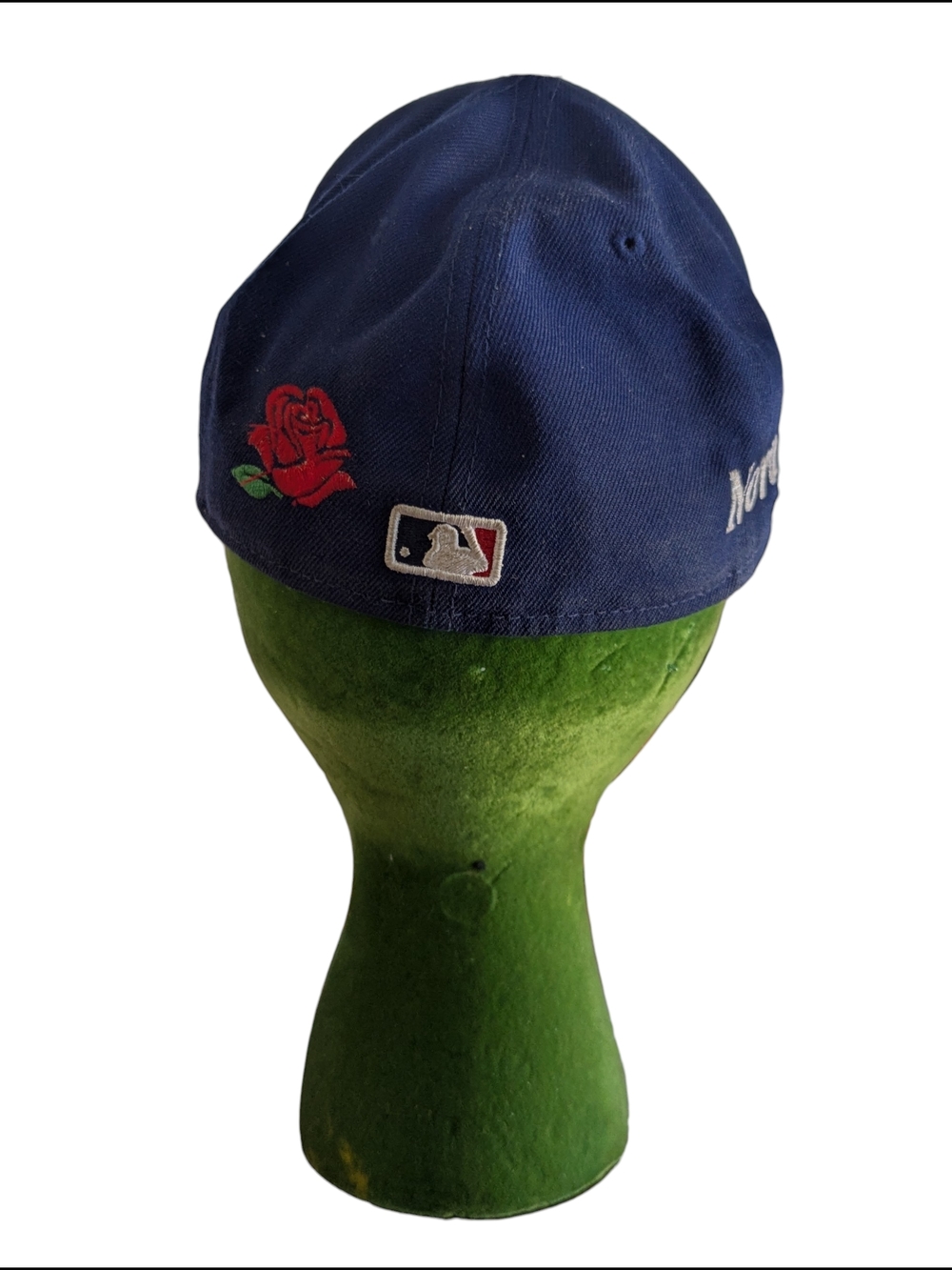 New Era Blue LA Dodgers Logo 59Fifty Size 7 Official On Field Cap Nora Rose MLB - Picture 5 of 10